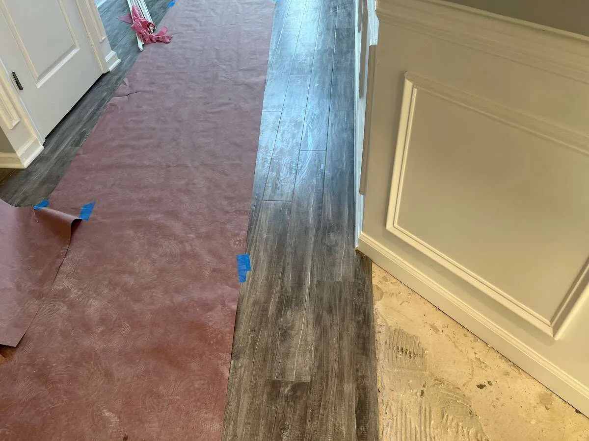 Completed marble shower restoration in Randolph Town